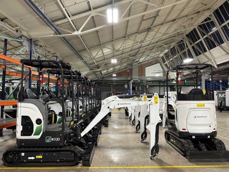 Green Machine Electric Excavators